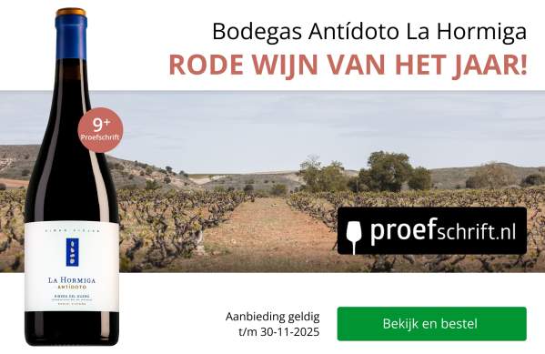 La Hormiga Rode Wijn van het Jaar!